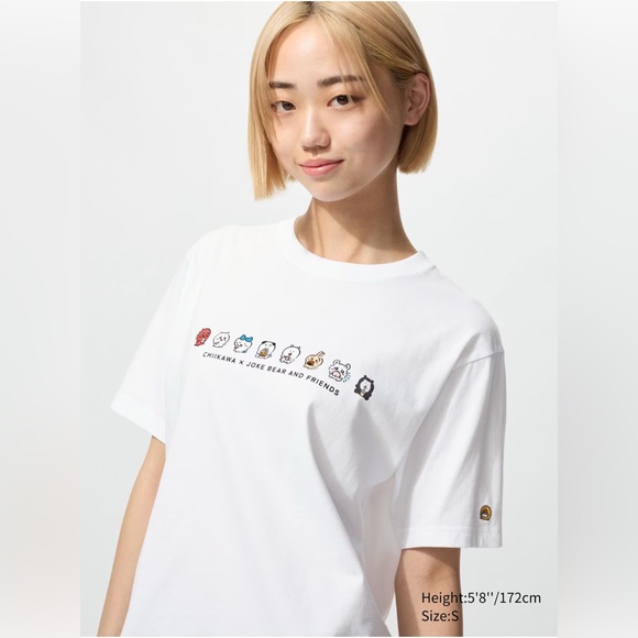 Uniqlo CHIIKAWA x JOKE BEAR AND FRIENDS UT Graphic T-Shirt - Picture 1 of 5